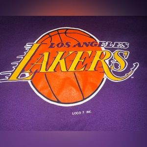 Lakers 80s tee logo7
